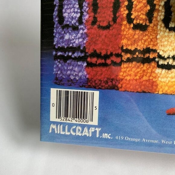 Millcraft Latch Hook Kit Crayons New Vintage 12 x 12" - Picture 2 of 5